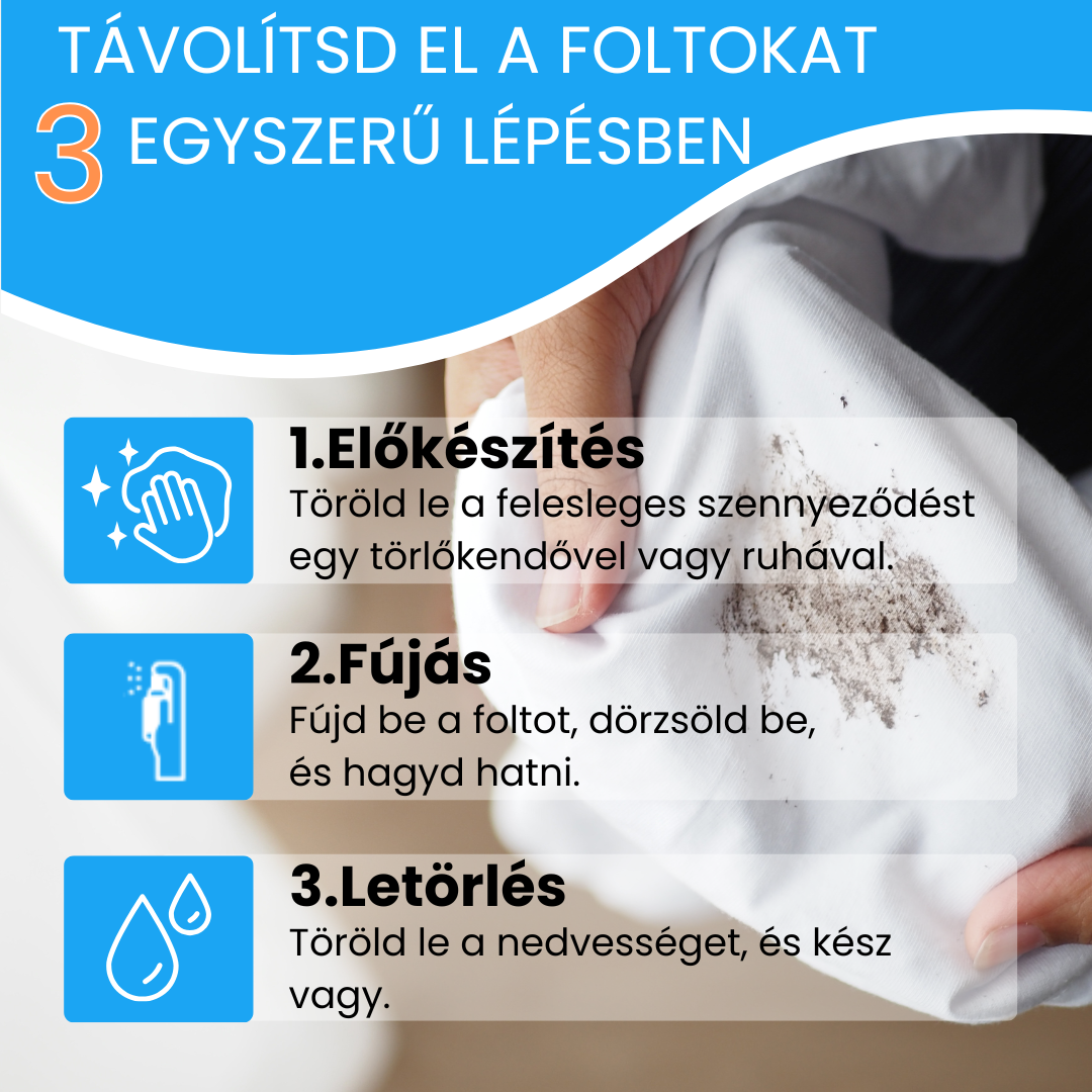 Clean2go™ Folteltávolító spray